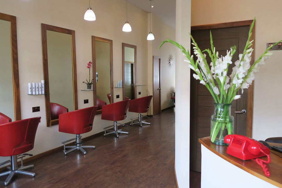 Inside the Ellen Adams Hair salon
