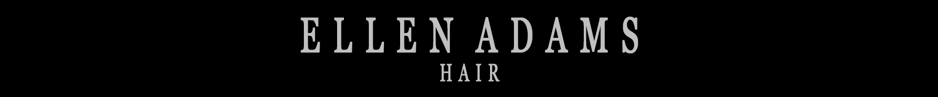 Ellen Adams Hair Logo Banner